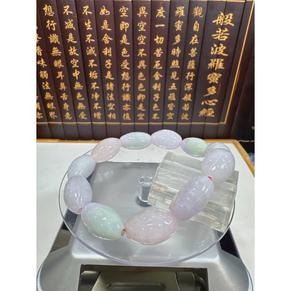 天然翡翠A貨-富貴福瓜造型手鍊 商品編號：080203-細節圖6