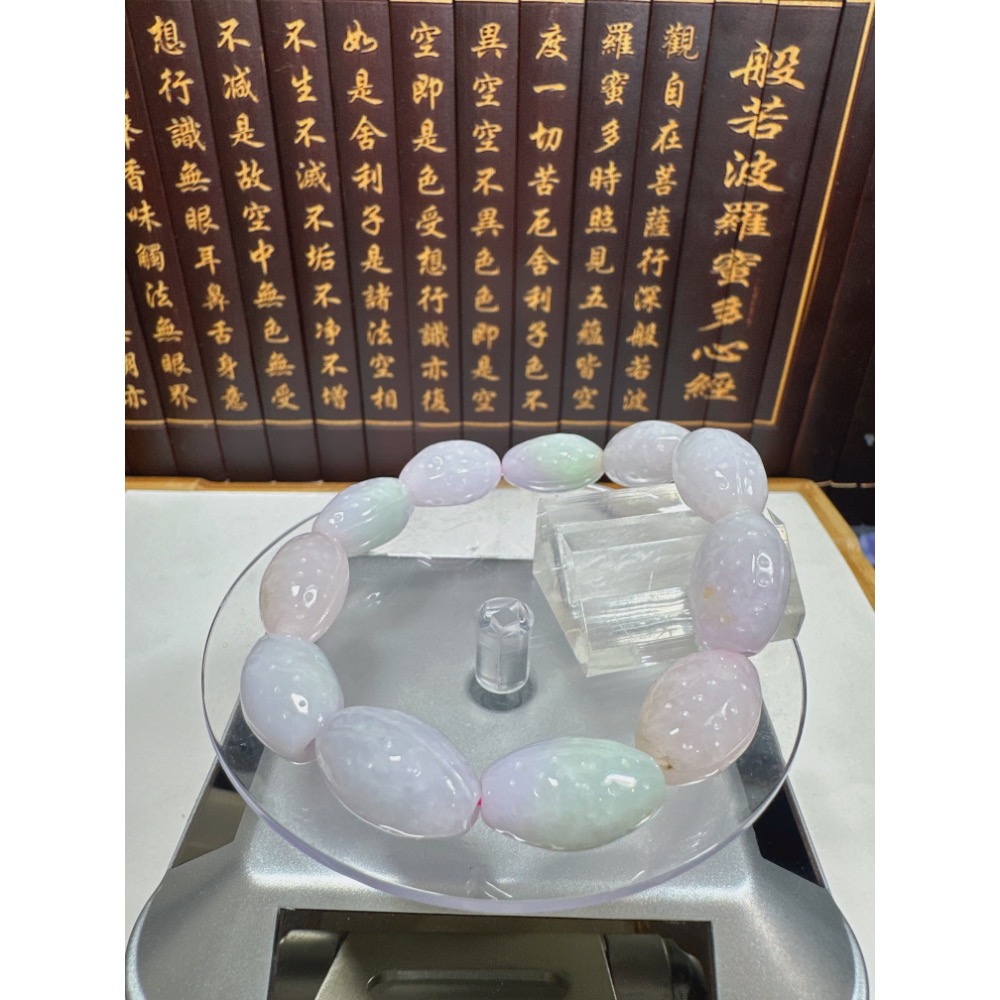 天然翡翠A貨-富貴福瓜造型手鍊 商品編號：080203-細節圖9