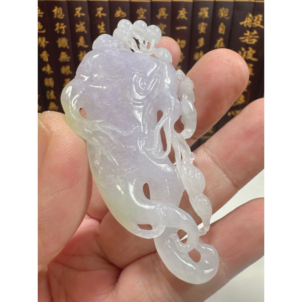 天然翡翠A貨-富貴人生（人蔘） 商品編號080303-細節圖3