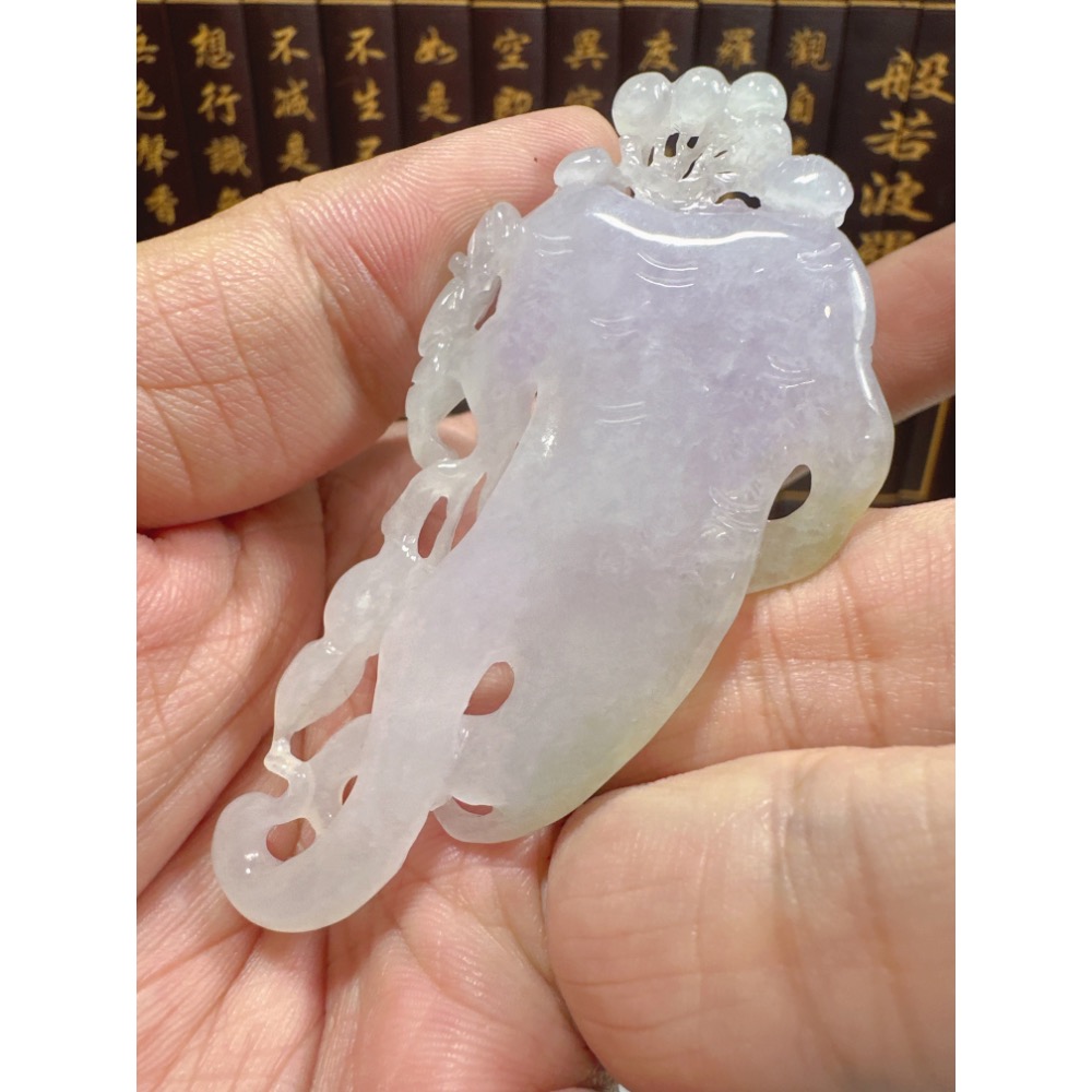 天然翡翠A貨-富貴人生（人蔘） 商品編號080303-細節圖7