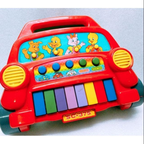 【台灣現貨】玩具電子鋼琴 鋼琴玩具 玩具鋼琴 電子琴 玩具樂器 非新品 二手玩具