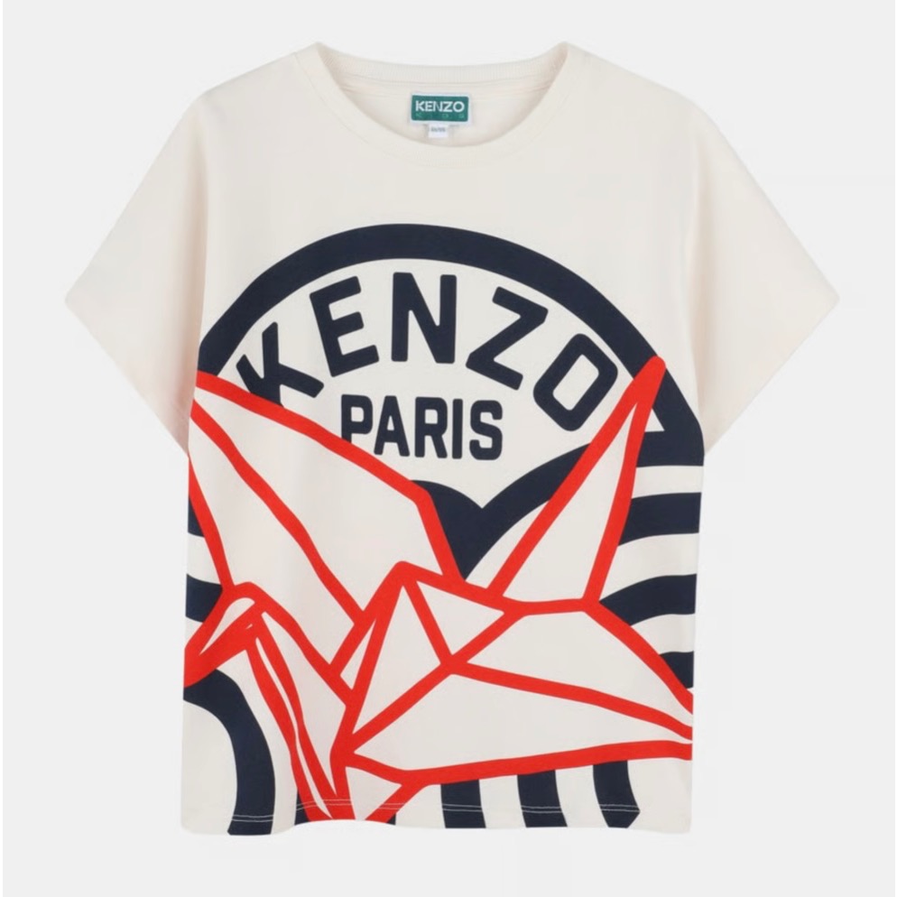 法國潮牌 KENZO 2025夏季新款 T-shirt 10歲-規格圖2