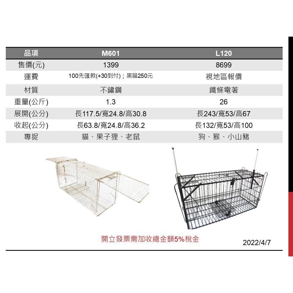 限時特價總捉捕鼠專家總抓 S40 捕鼠籠 捕鼠器 老鼠籠 雙門 不需誘餌 踏板式 捕蛇籠 捕狗籠 抓老鼠誘捕籠-細節圖11