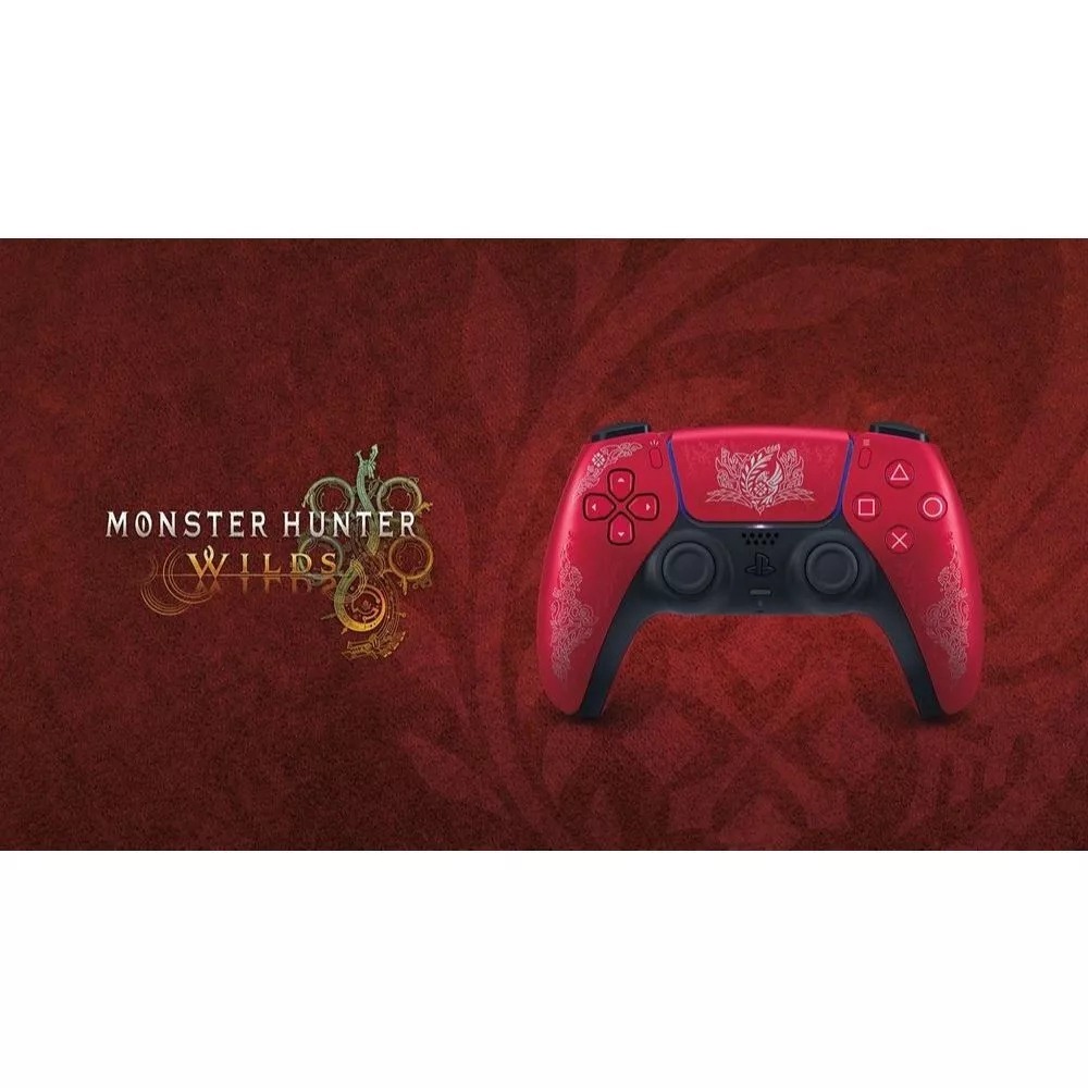 【電玩基地-三重】PS5 DualSense 魔物獵人 荒野 特仕 手把  限量版 無線控制器 台灣公司貨-細節圖2