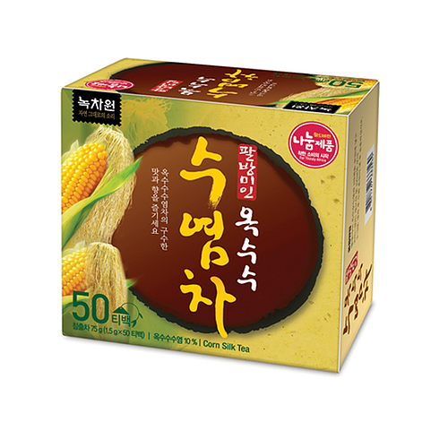 K-market 韓國 玉米鬚茶 隨身包 50入  100入-規格圖4