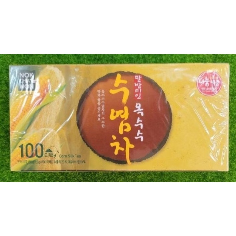 K-market 韓國 玉米鬚茶 隨身包 50入  100入-規格圖4