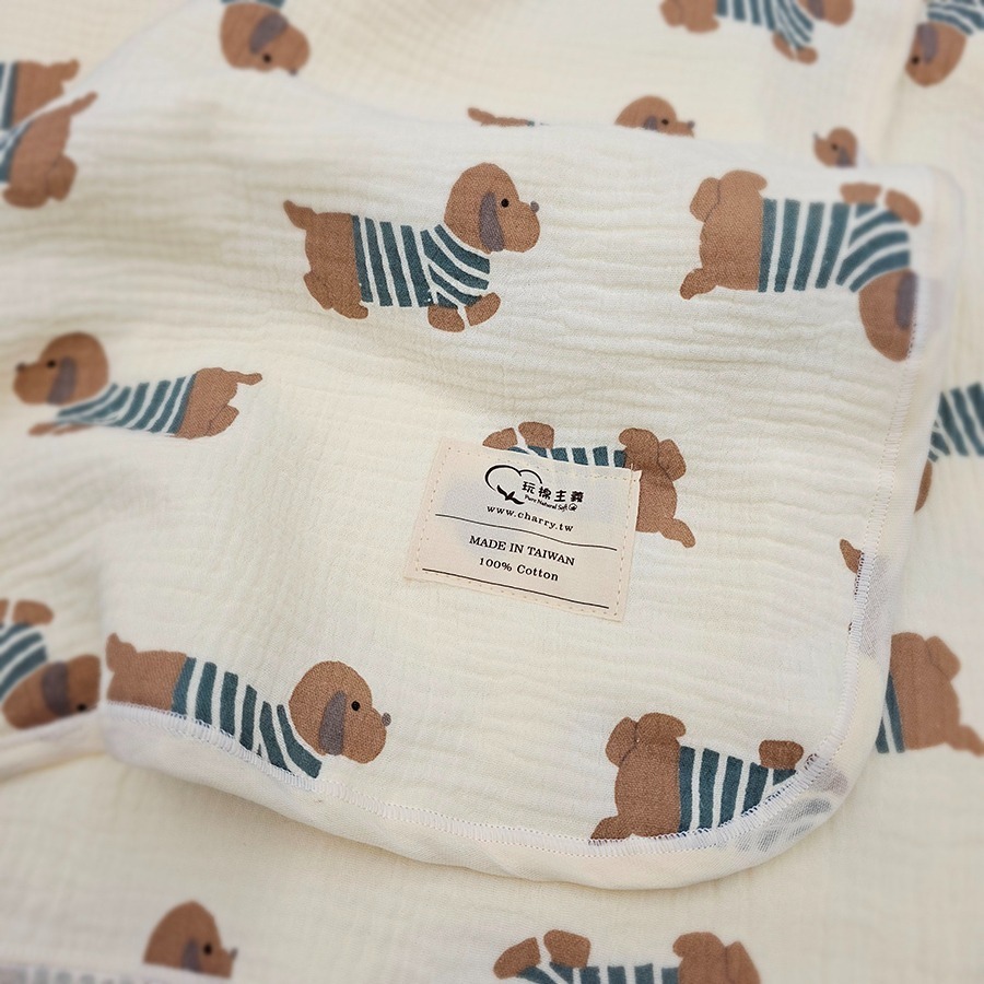 玩棉主義 現貨附發票|8層紗布被 嬰兒被 兒童紗布被 單人薄被 涼被 午睡毯 空調被 幼兒園被 睡袋-細節圖5