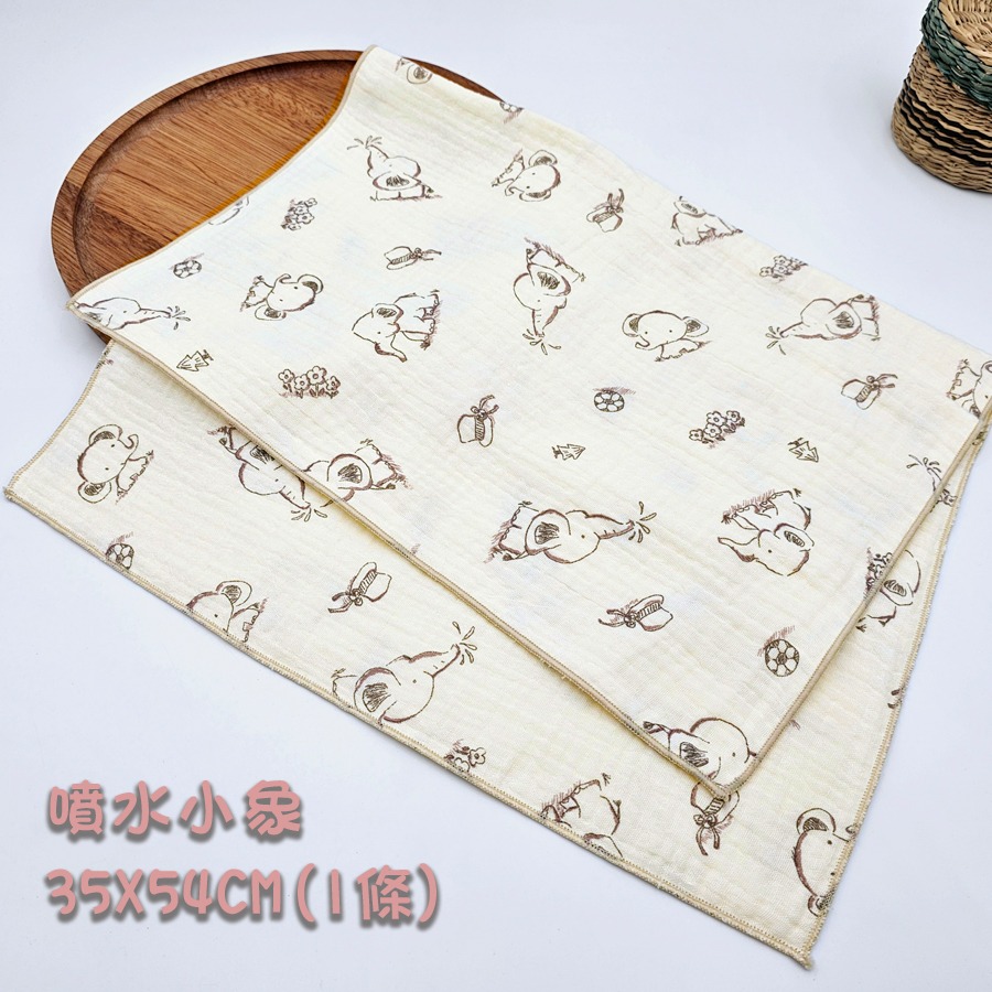 玩棉主義 現貨附發票|台灣製紗布巾 純棉4層紗 澡巾 餵奶巾 安撫巾-規格圖6