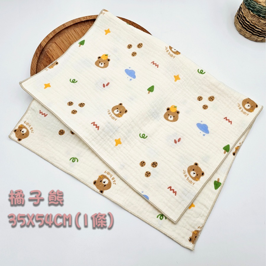 玩棉主義 現貨附發票|台灣製紗布巾 純棉4層紗 澡巾 餵奶巾 安撫巾-規格圖6