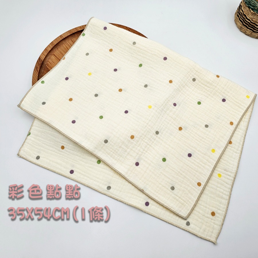 玩棉主義 現貨附發票|台灣製紗布巾 純棉4層紗 澡巾 餵奶巾 安撫巾-規格圖6
