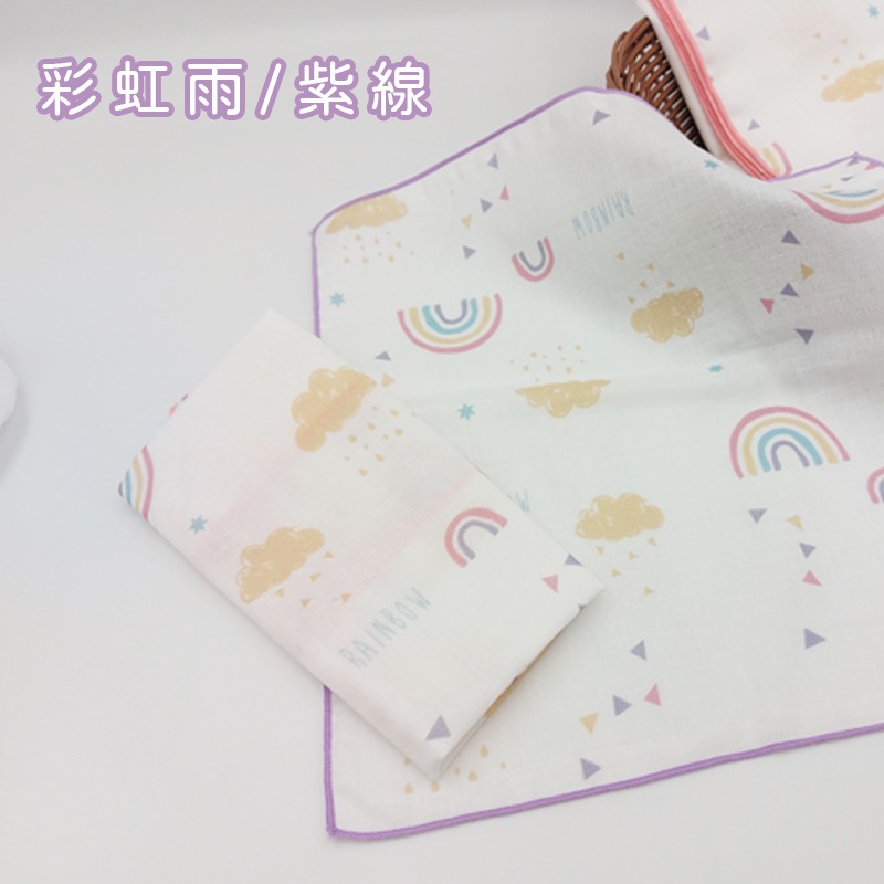玩棉主義 現貨附發票|台灣製純棉印花手帕 寶寶口水巾 純棉二重紗 澡巾 手帕-規格圖7