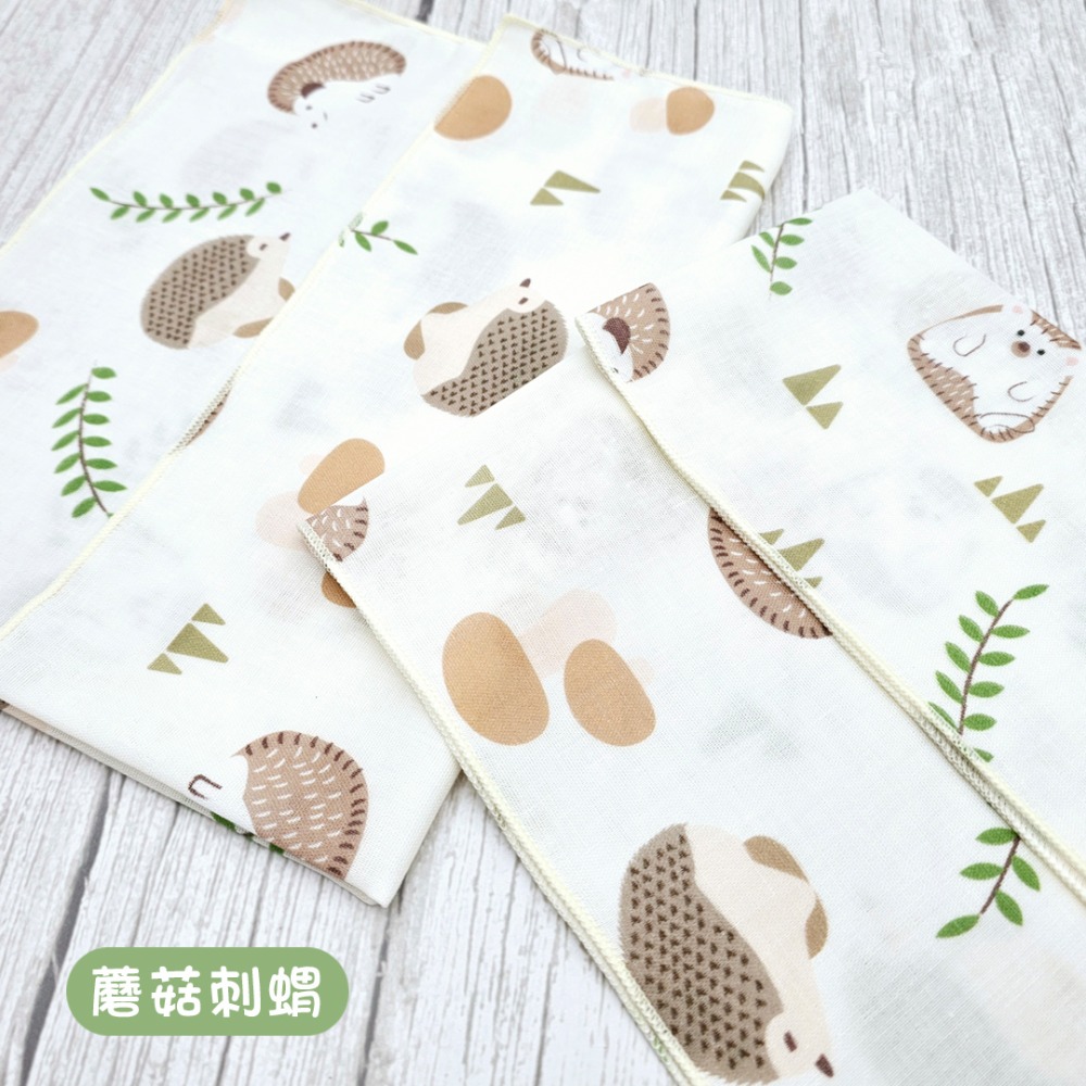 玩棉主義 現貨附發票|台灣製純棉印花澡巾 30x50cm 二重紗 寶寶紗布巾-規格圖4