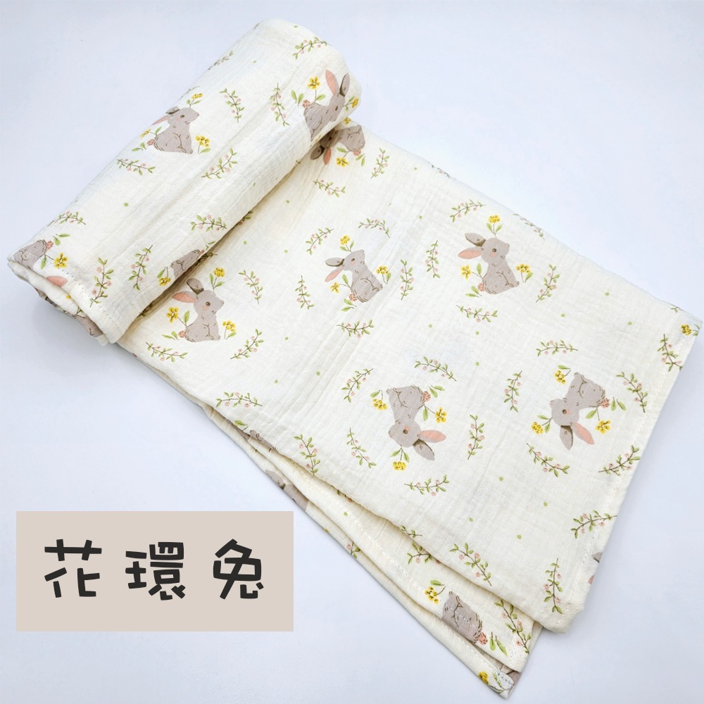 玩棉主義 現貨附發票|雙層紗布多用途包巾 嬰兒包巾 推車蓋毯 哺乳巾 外出尿布墊 紗布浴巾 遮陽巾 童被-規格圖6