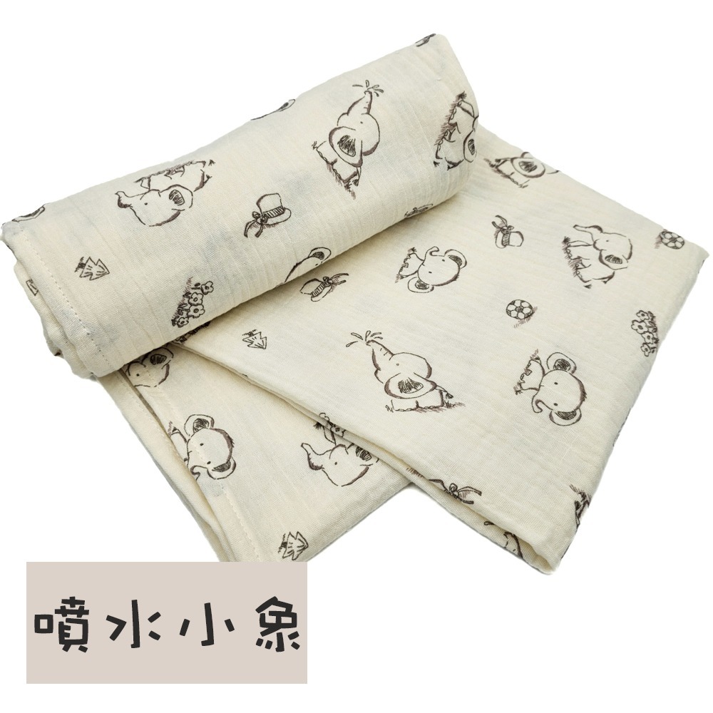 玩棉主義 現貨附發票|雙層紗布多用途包巾 嬰兒包巾 推車蓋毯 哺乳巾 外出尿布墊 紗布浴巾 遮陽巾 童被-規格圖6