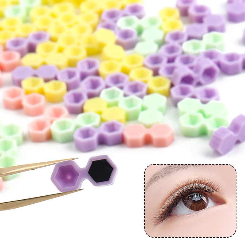 🚀現貨🚀《美館》新款 美睫黑膠杯 鑽石杯 雙格黑膠杯 黑膠延時 膠水延時 黑膠杯 延時杯 雙格杯 美睫 植睫 嫁接-細節圖6