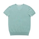 [N.plaza] 韓國 天絲水洗V領針織衫（5色）-規格圖9
