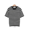 [N.plaza] 韓國 Spenner 條紋短袖針織衫（6色）-規格圖9