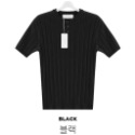 [N.plaza] 韓國 Revenant羅紋亨利短袖針織衫（4色）-規格圖9