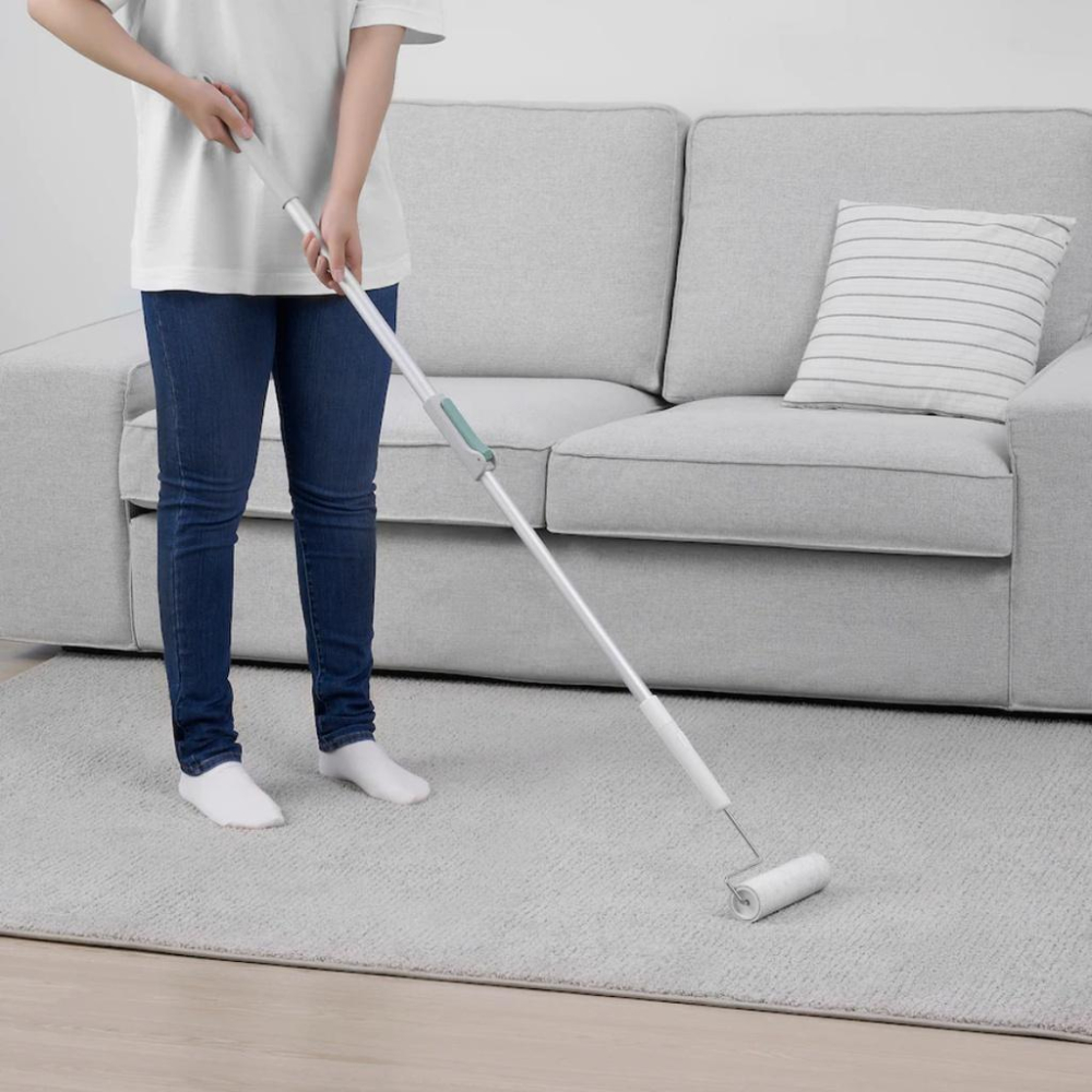 🇸🇪代購✨PEP 毛絮黏把 🐈粘把 黏黏棒 隨手黏 地毯清潔滾輪補充紙 除塵滾筒 貓毛狗毛寵物灰塵棉絮碎屑沾黏居家打掃用具-細節圖6