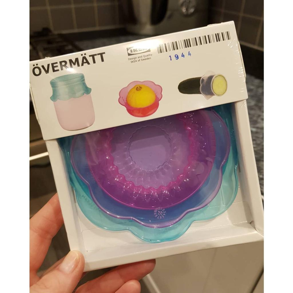 🇸🇪代購✨OVE 食物保鮮罩 3件組 矽膠 彩色 💎矽膠罩 菜罩 食物罩 餐桌罩 水果罩 保鮮膜 蓋子 封口套 保鮮膜蓋-細節圖7