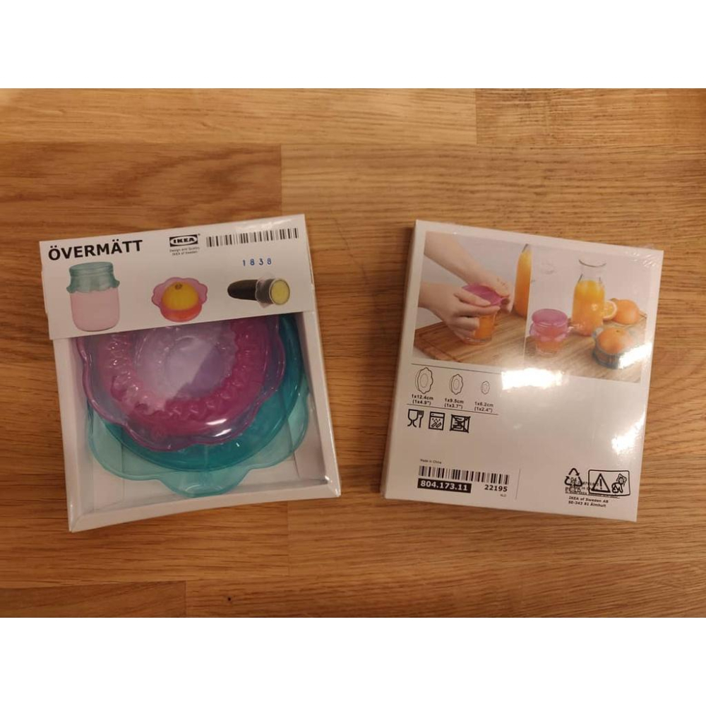 🇸🇪代購✨OVE 食物保鮮罩 3件組 矽膠 彩色 💎矽膠罩 菜罩 食物罩 餐桌罩 水果罩 保鮮膜 蓋子 封口套 保鮮膜蓋-細節圖8