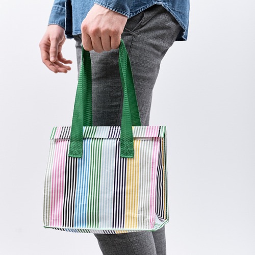 🇸🇪代購✨FLA 便當袋 💎午餐袋 袋子/環保購物袋/收納袋 環保袋提袋手提袋 餐袋 野餐袋 野餐包 手提萬用袋時尚輕薄-細節圖8