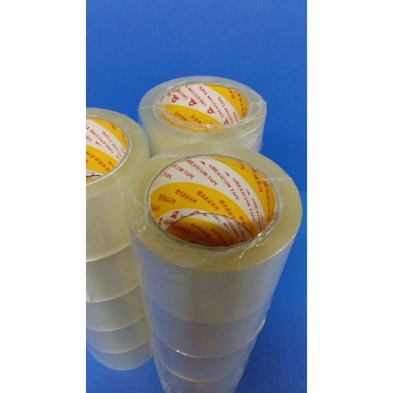 含稅附發免運!環美牌透明膠帶 寬版60mm*90Y一箱100捲 環美膠帶 厚度4條3 封箱膠帶 OPP膠帶 60mm膠帶-細節圖3