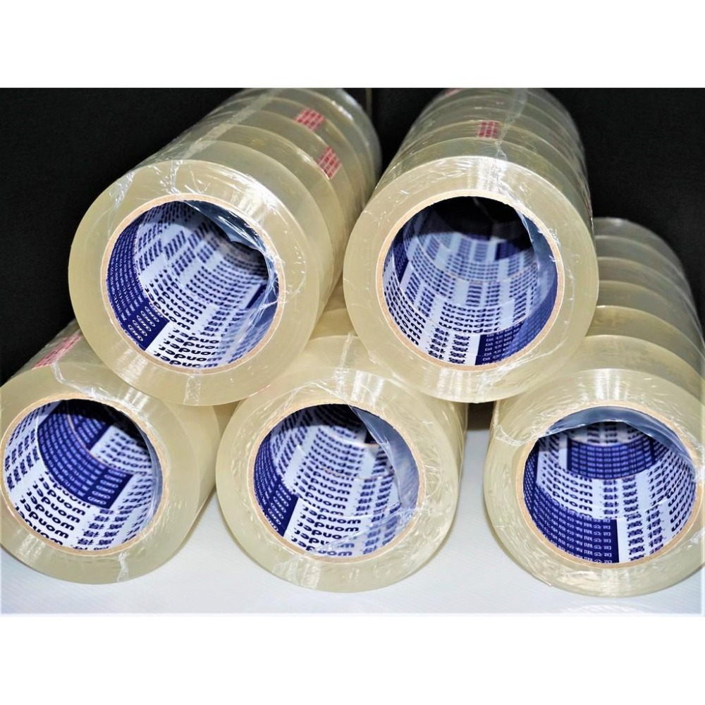 含稅附發票 萬得12200 超黏油膠蔬果膠帶1束6捲試用價 48mm*90y 萬得牌 封箱膠帶 透明膠帶 萬得膠帶-細節圖4