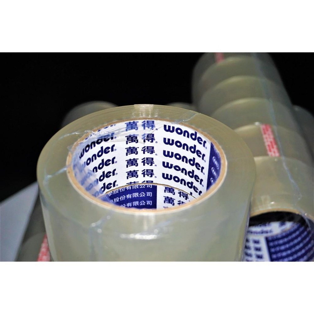 含稅附發票 萬得12200 超黏油膠蔬果膠帶1束6捲試用價 48mm*90y 萬得牌 封箱膠帶 透明膠帶 萬得膠帶-細節圖5