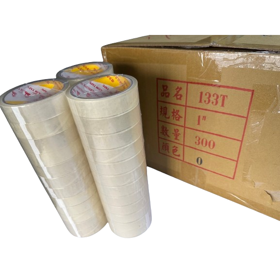 現貨環美牌文具膠帶24mm*40y一箱300捲 免運 台灣製造 環美膠帶 封箱膠帶 透明膠帶 24mm膠帶 小膠帶-細節圖2