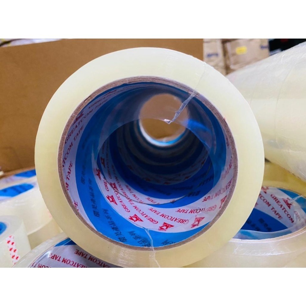台灣製造 環美牌 封箱膠帶 48mm*90y 一箱120捲 厚度4條一般黏 透明膠帶 環美膠帶 OPP膠帶 膠帶 云境-細節圖5