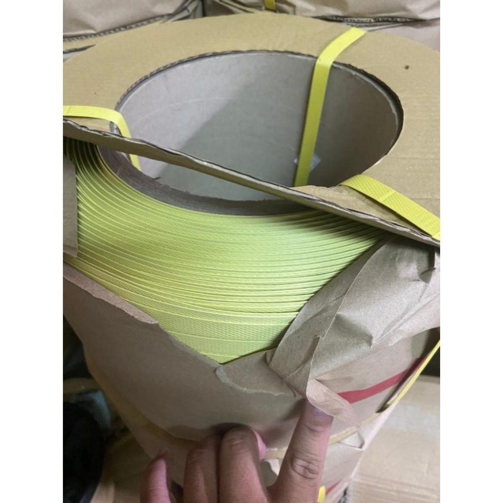 附發票 台灣現貨3捲免運(3的倍數下單) 新料特A級 15mm*9.5kg 半自動打包帶 半自動打包機 PP打包帶-細節圖7
