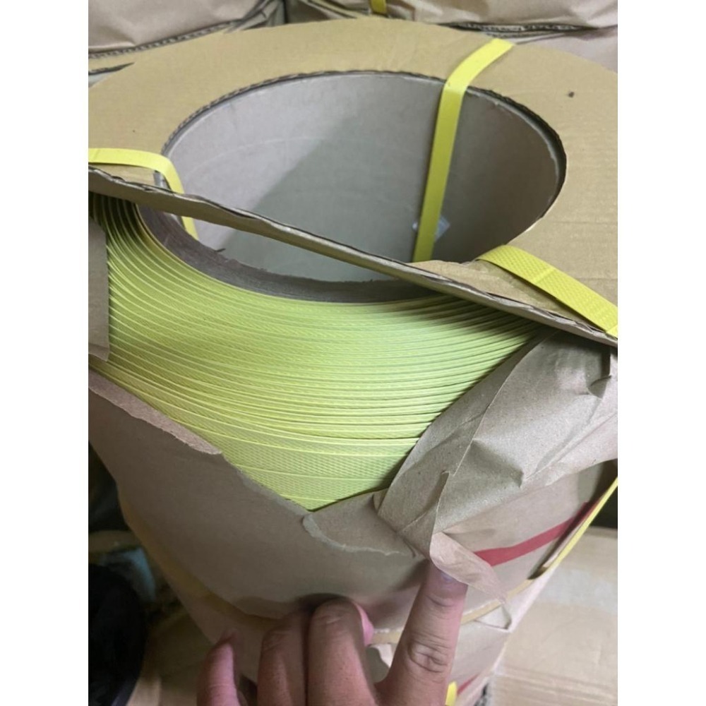 附發票 台灣現貨3捲免運(3的倍數下單) 新料特A級 15mm*9.5kg 半自動打包帶 半自動打包機 PP打包帶-細節圖7