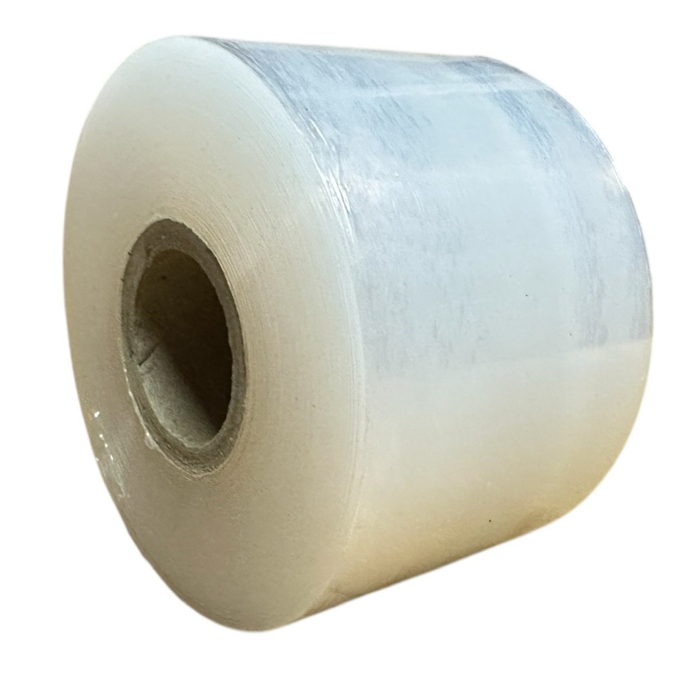 短節 PE膜7.5cm*200米 一箱100捲 包皂膜 打盤膜 防塵膜 包裝膜 工業用PE膜 纏繞膜 保鮮膜 工業膜-細節圖2