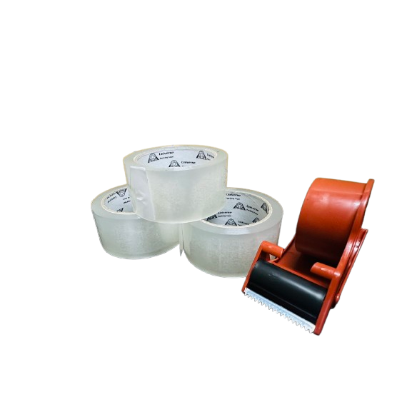 老品牌SGS認證 五同牌 透明膠帶 48mm*90Y 厚度4條 一般黏 封箱膠帶 OPP膠帶 48mm膠帶 包裝膠帶-細節圖5