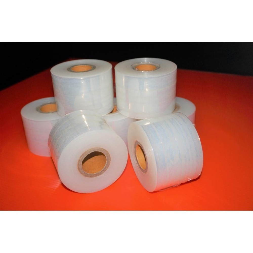 含稅附發票 5公分PE纏繞膜 5cm*200米 包皂膜 打盤膜 防塵膜 包裝膜 PE膜 伸縮膜 短節-細節圖6