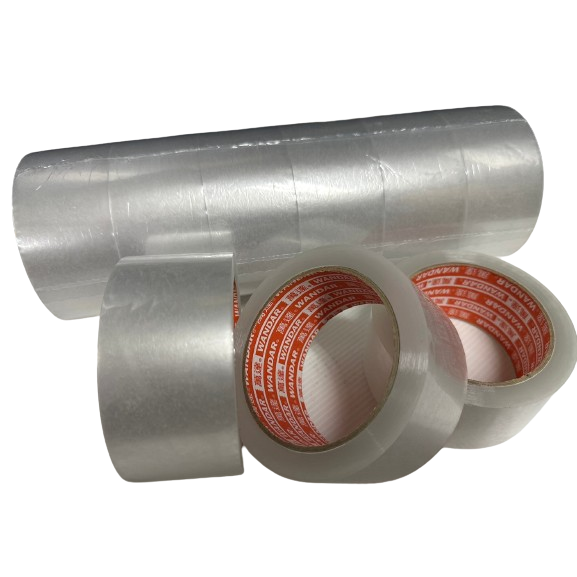 免運送切台 萬達膠帶 OPP透明膠帶48mm*80Y一箱 封箱膠帶 透明膠帶 萬達牌 OPP膠帶 萬達 48mm膠帶-細節圖5