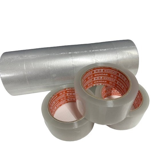 免運送切台 萬達膠帶 OPP透明膠帶48mm*80Y一箱 封箱膠帶 透明膠帶 萬達牌 OPP膠帶 萬達 48mm膠帶-細節圖2