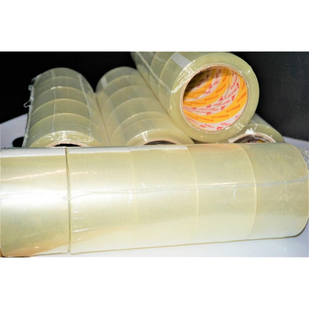 含稅附發票 環美牌OPP透明膠帶寬版 60mm*90Y MIT製造厚度4條3(含稅附發票超取最多20顆)-細節圖3