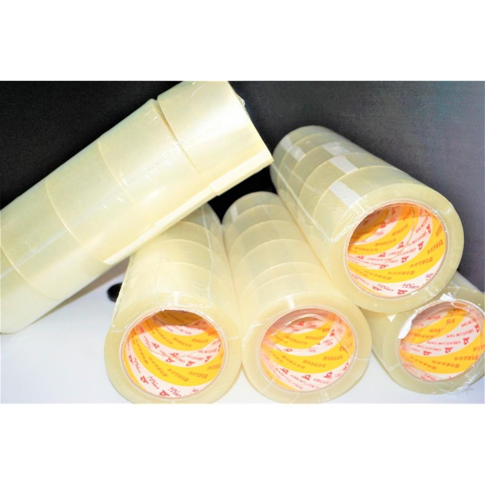 含稅附發票 環美牌OPP透明膠帶寬版 60mm*90Y MIT製造厚度4條3(含稅附發票超取最多20顆)-細節圖4