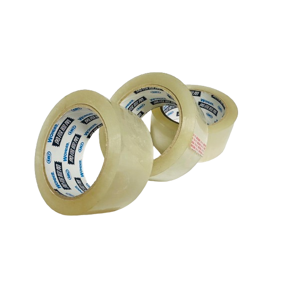 免運 萬得12730 油膠 萬洲 萬得膠帶 厚度43U 48mm*90y 封箱膠帶 抗凍膠帶 透明膠帶 S2U 萬得油膠-細節圖4