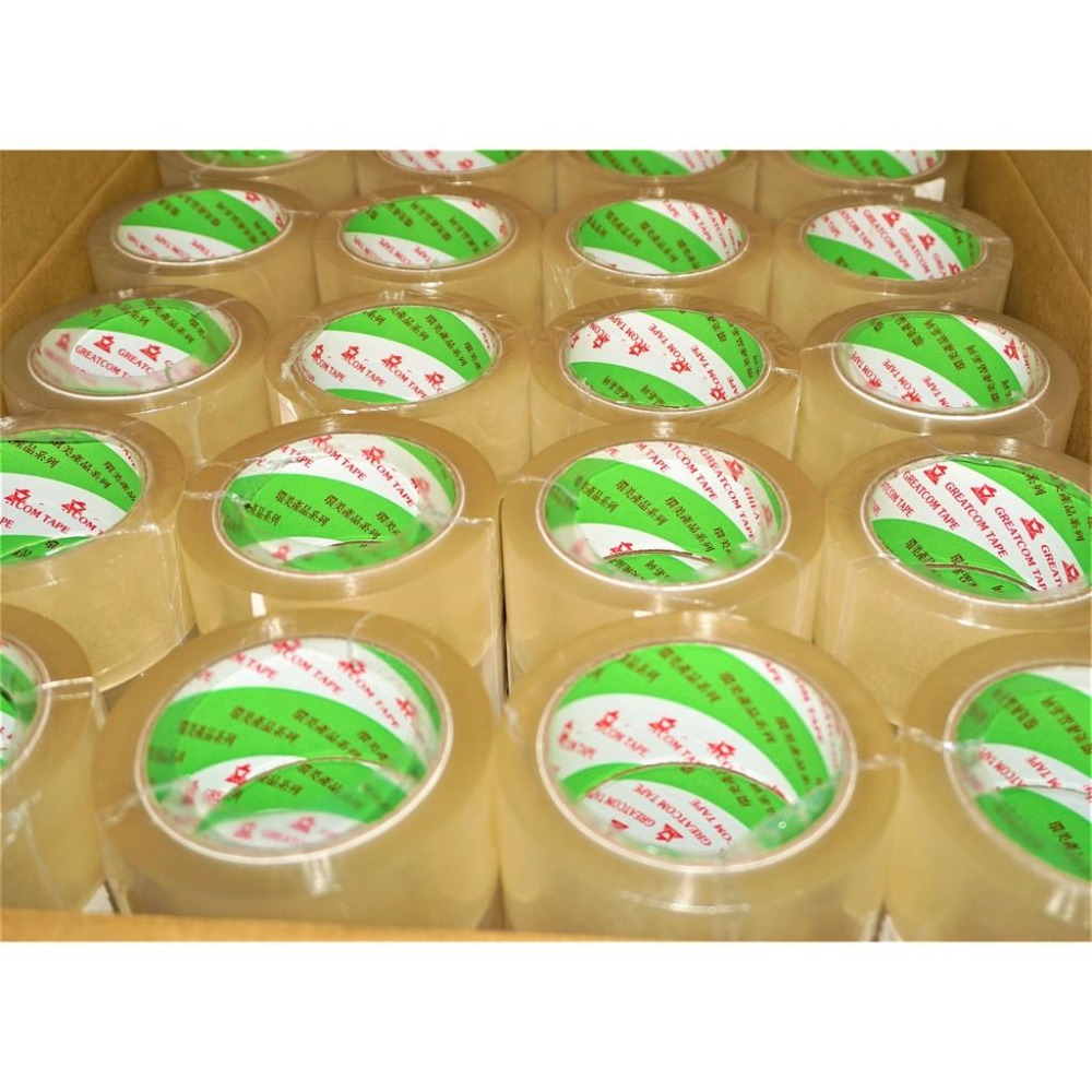 含稅附發票【環美牌4條7加厚加黏款】封箱膠帶48mm*80y一捲只要19元 OPP膠帶 透明膠帶(超取最多24捲)-細節圖2