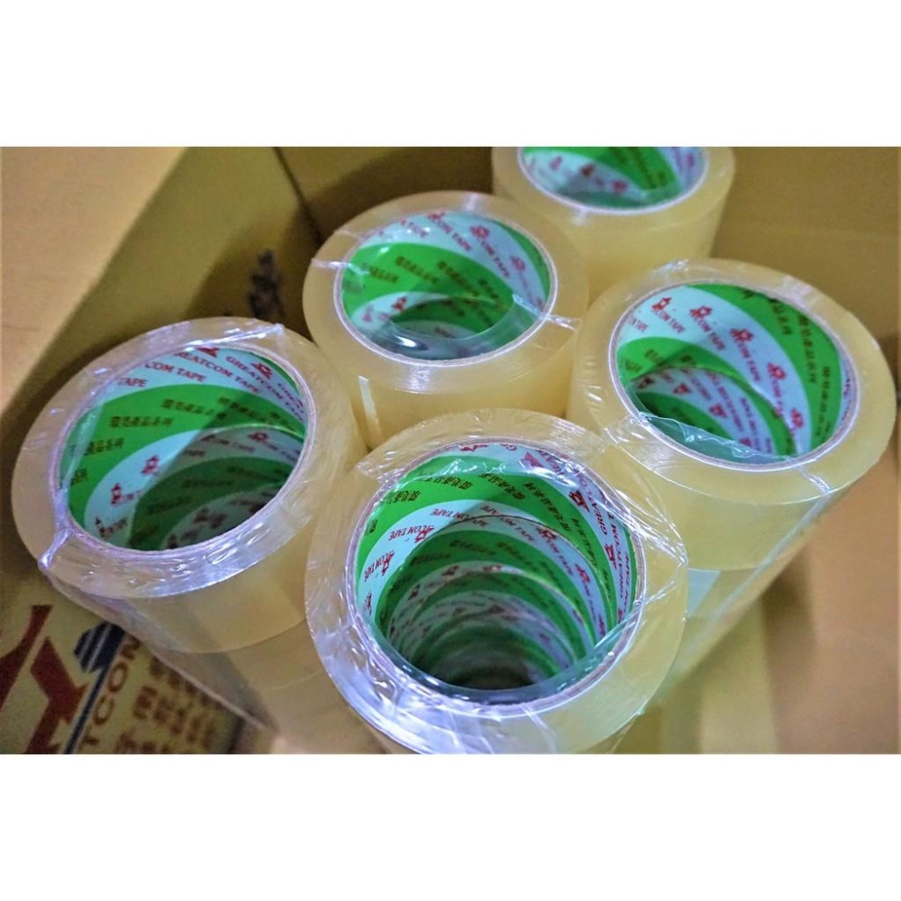 含稅附發票【環美牌4條7加厚加黏款】封箱膠帶48mm*80y一捲只要19元 OPP膠帶 透明膠帶(超取最多24捲)-細節圖6