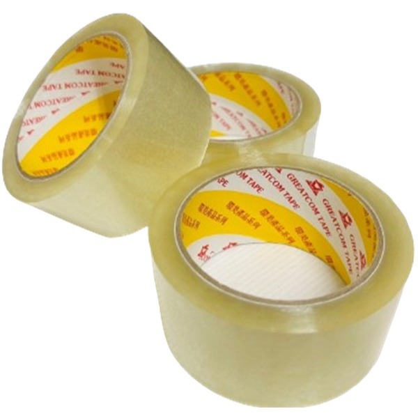 SGS認證 台灣製造 含稅附發票 環美牌48mm*80y厚度4條3一顆 透明膠帶 封箱膠帶 48mm透明膠帶-細節圖2
