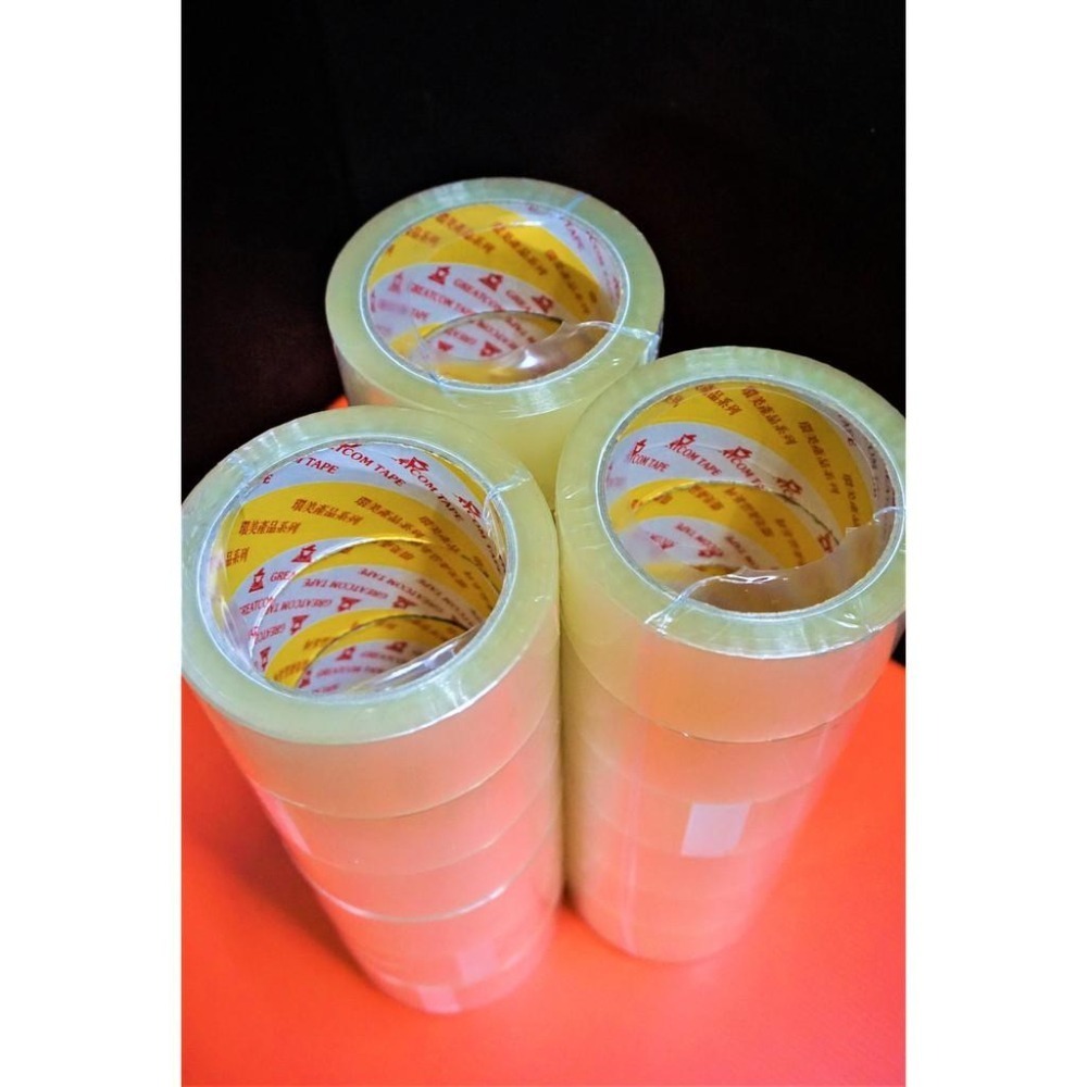 台灣製造 環美加強黏48mm長100y一箱120捲 MIT環美牌 封箱膠帶 OPP膠帶 48mm膠帶 透明膠帶-細節圖5