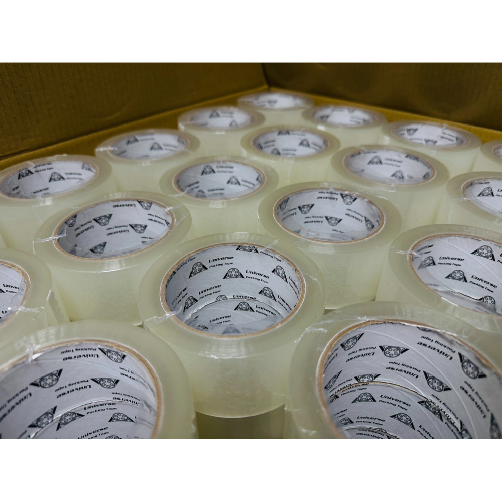 老品牌SGS認證 五同牌 透明膠帶 48mm*90Y 厚度4條 一般黏 封箱膠帶 OPP膠帶 48mm膠帶 包裝膠帶-細節圖5