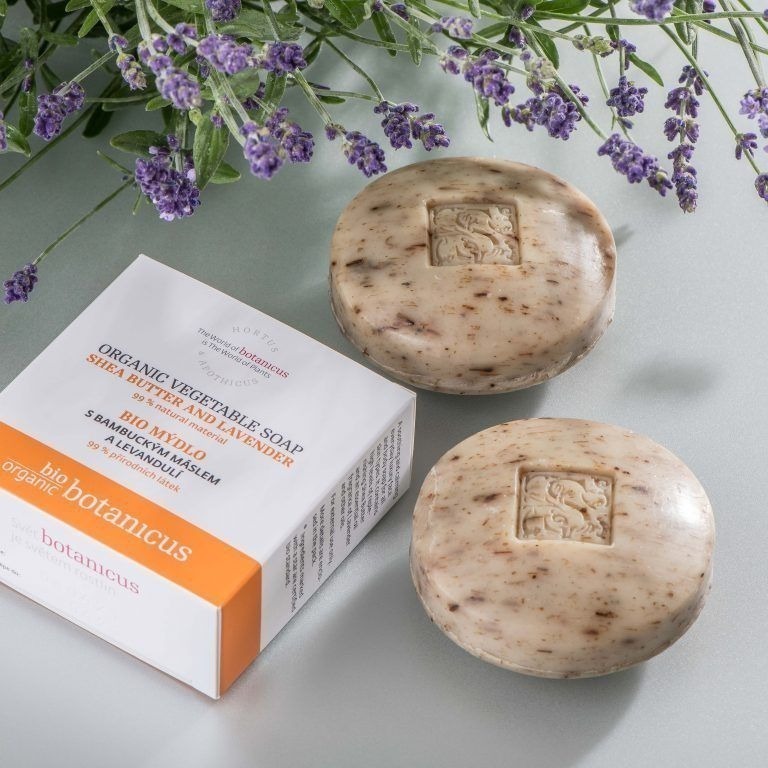 72折起~原價@460【菠丹妮 BOTANICUS 台灣總代理公司貨】薰衣草乳油木果嫩膚皂100g（品號53006）-細節圖2