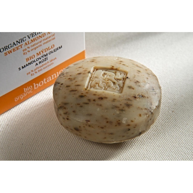72折起【捷克 菠丹妮 BOTANICUS 台灣代理商貨】玫瑰＆甜杏仁油嫩膚皂100g（品號53007）-規格圖2