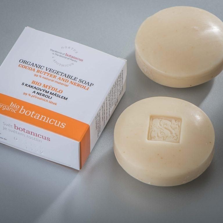 72折起~原價@490【菠丹妮 BOTANICUS 台灣總代理公司貨】橙花＆可可油嫩膚皂100g（品號53008）-細節圖2