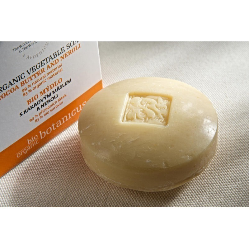 72折起~原價@490【菠丹妮 BOTANICUS 台灣總代理公司貨】橙花＆可可油嫩膚皂100g（品號53008）-細節圖3